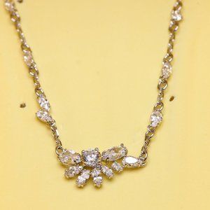 Swarovski Gemma Collection NEW Pendent White Flower 50% off